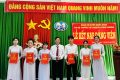 Chi bộ Trường THPT Nguyễn Công Phương, tổ chức Lễ kết nạp đảng viên cho 6  học sinh của nhà trường.  