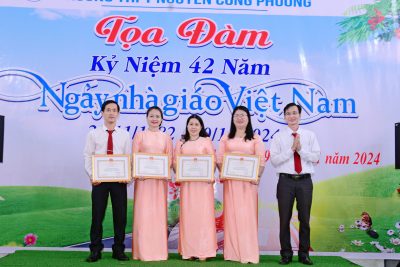 Toạ đàm kỷ niệm 42 năm, Ngày nhà giáo Việt Nam (20/11/1982-20/11/2024).