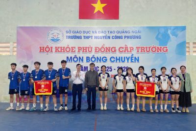 HỘI KHOẺ PHÙ ĐỔNG CẤP TRƯỜNG, MÔN BÓNG CHUYỀN NĂM HỌC 2025-2026.